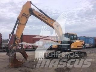 Hyundai HX220L Lánctalpas kotrók