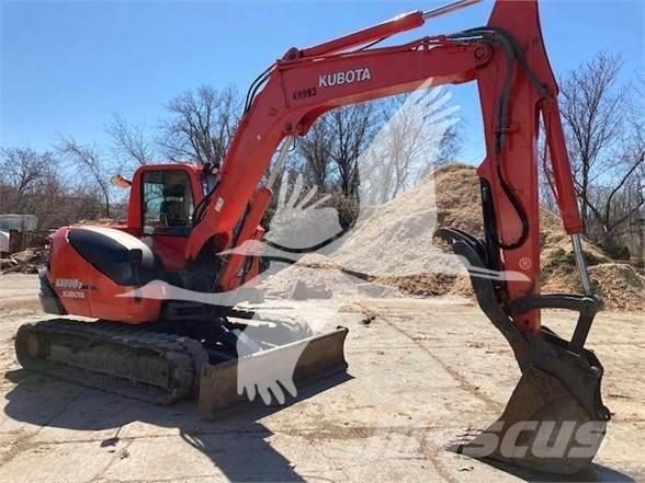 Kubota KX080-3 Lánctalpas kotrók