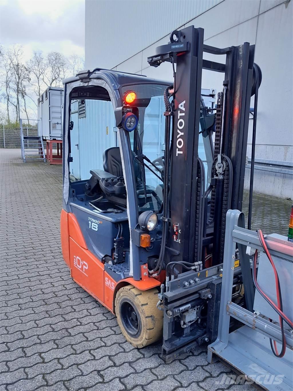Toyota 8FBEKT18 Elektromos targoncák