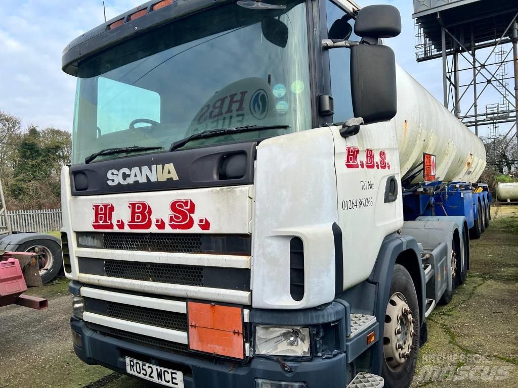 Scania R 124 L 420 Nyergesvontatók
