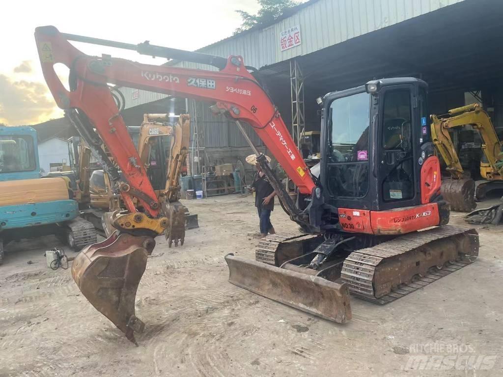 Kubota KX163 Lánctalpas kotrók