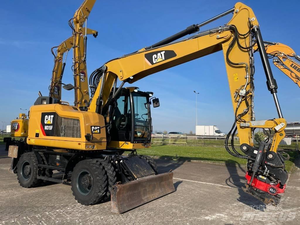 CAT M 315 F Gumikerekes kotrók