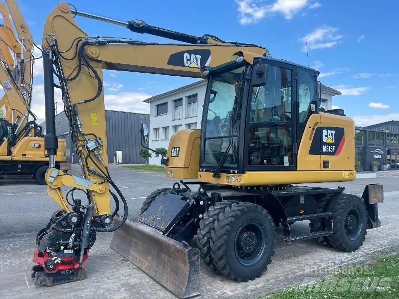 CAT M 315 F Gumikerekes kotrók
