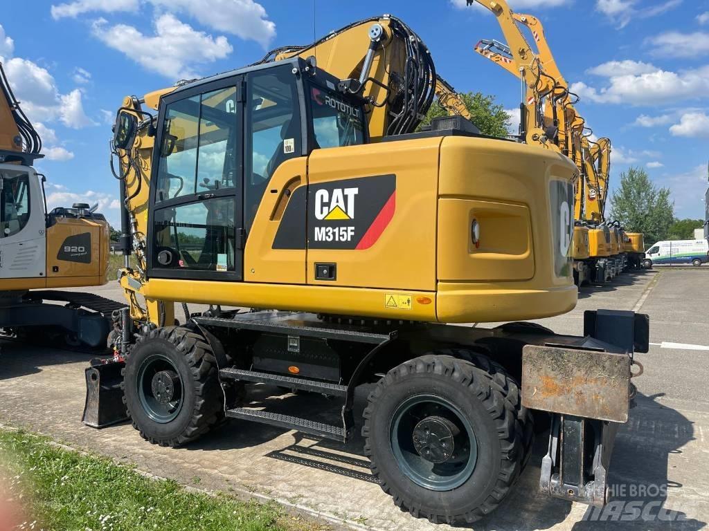 CAT M 315 F Gumikerekes kotrók