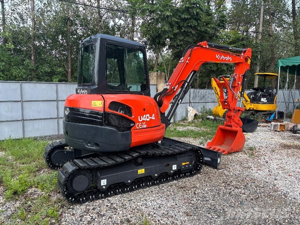 Kubota U 40 Mini kotrók < 7t