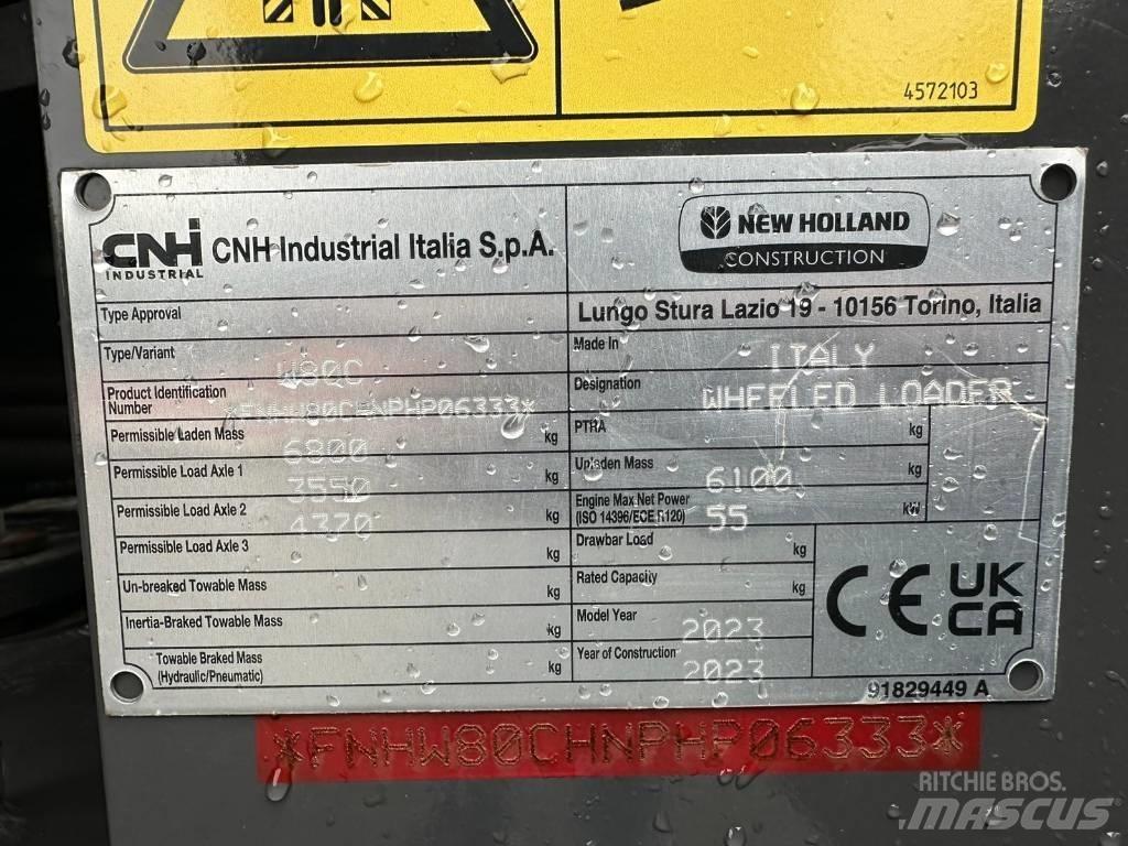 New Holland W 80 C Univerzális rakodók