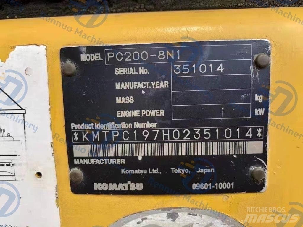 Komatsu PC 200-8N1 Lánctalpas kotrók