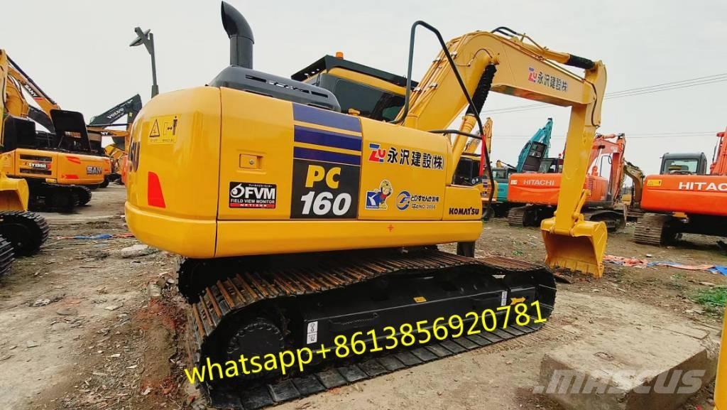 Komatsu PC 160 Lánctalpas kotrók