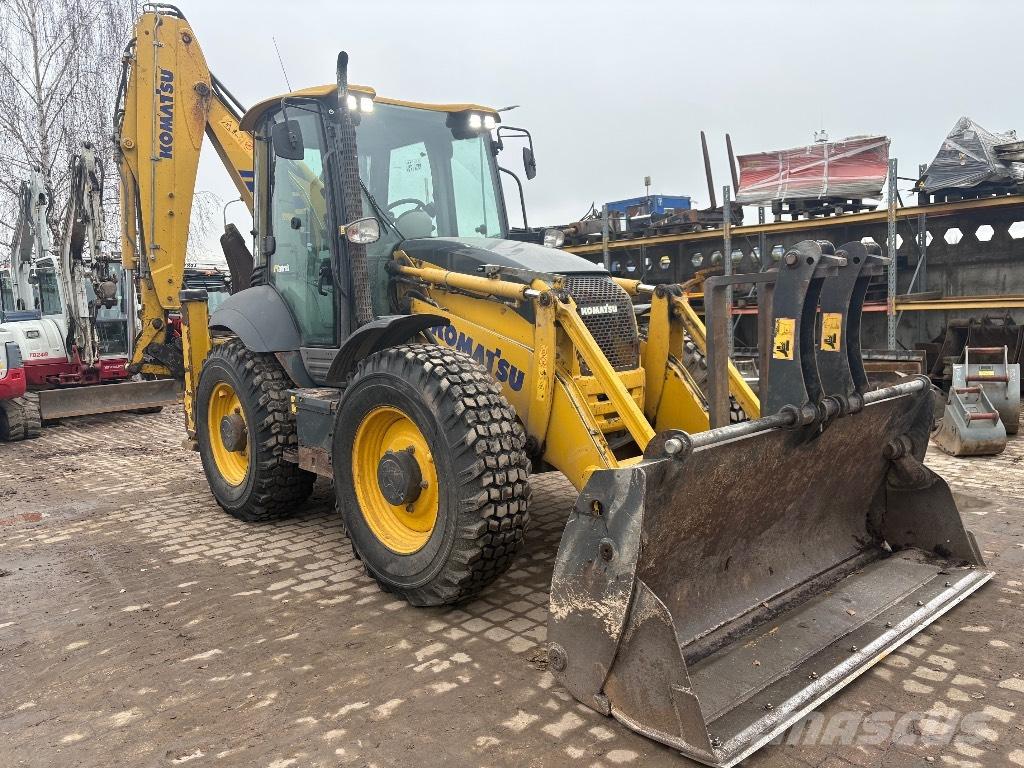Komatsu WB 97 S Kotrórakodók