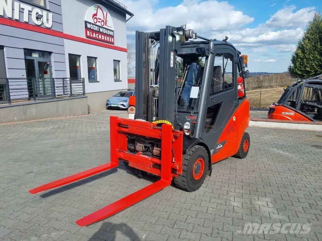 Linde H35D-02 Dízel targoncák