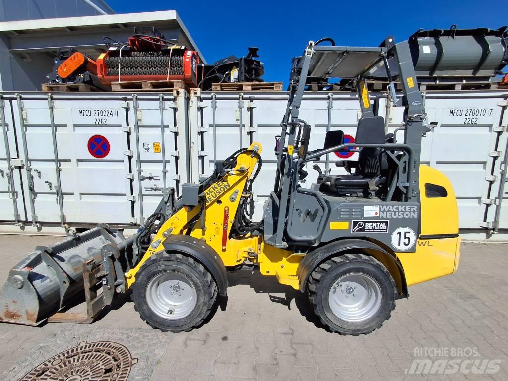 Wacker Neuson WL20e Gumikerekes homlokrakodók