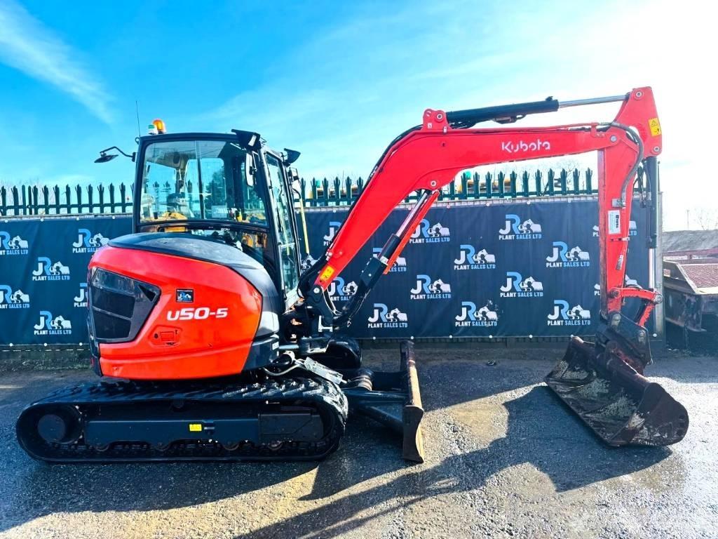 Kubota U50-5 Mini kotrók < 7t
