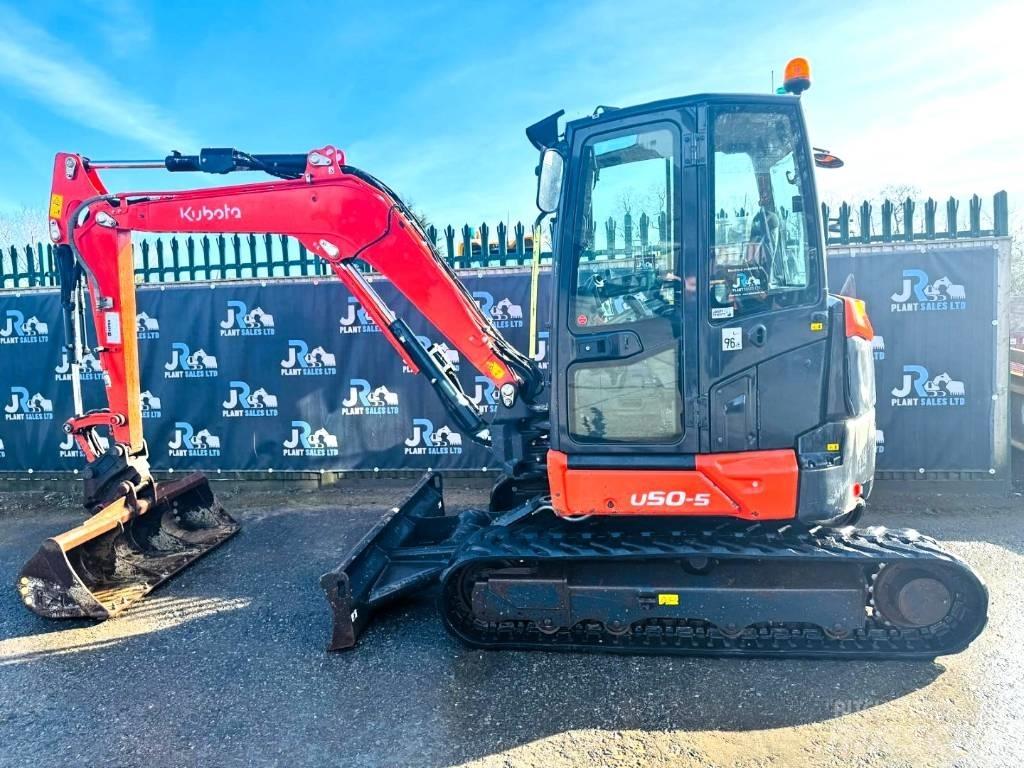 Kubota U50-5 Mini kotrók < 7t