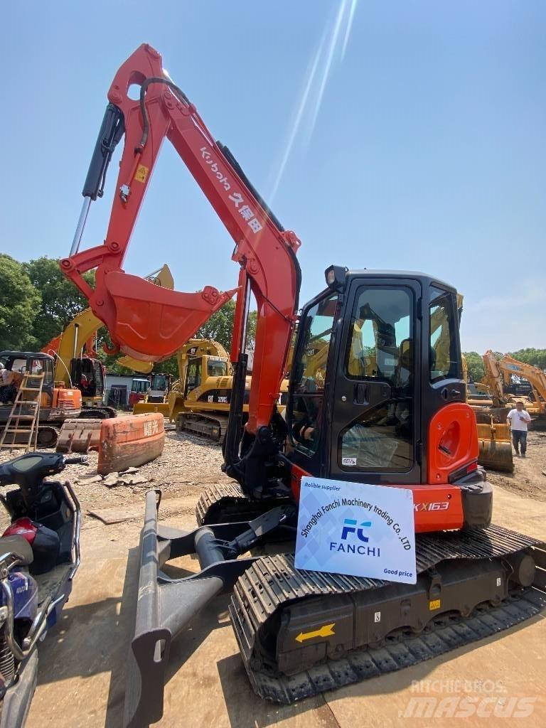 Kubota KX 163 Közepes (midi) kotrók 7 t - 12 t