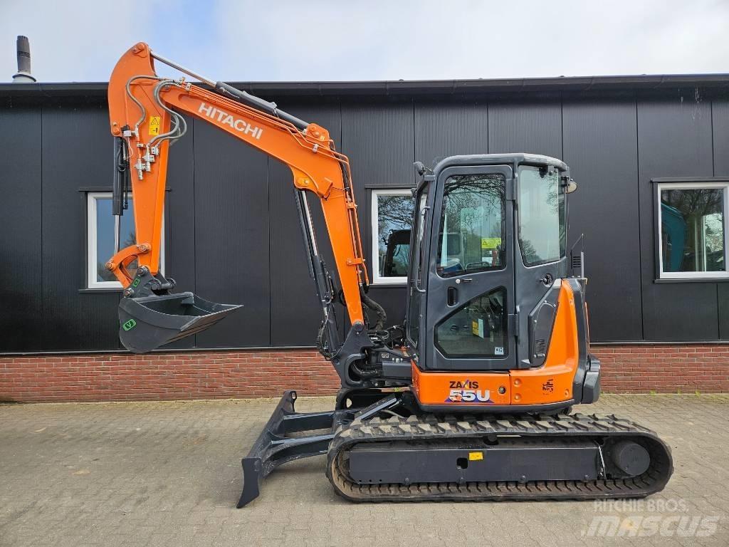 Hitachi ZX 55 U-5 Mini kotrók < 7t