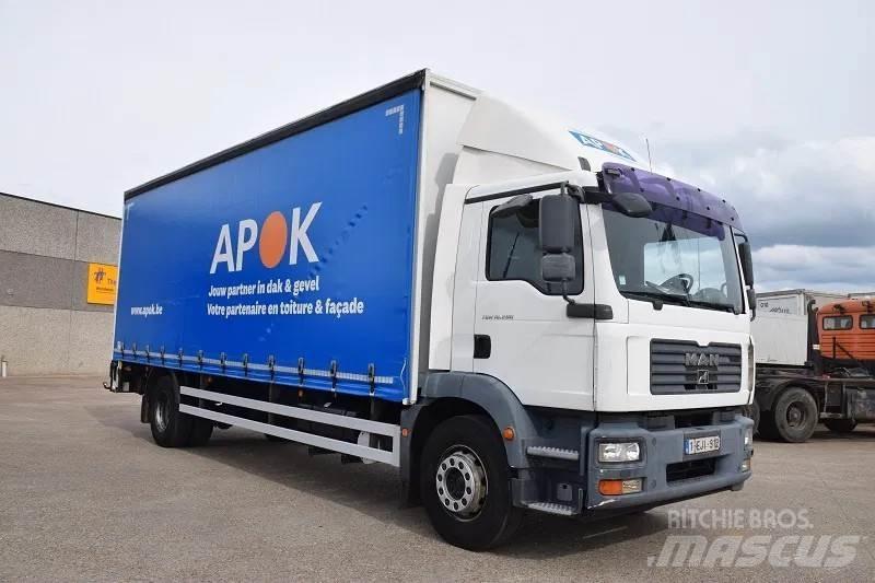 MAN TGM 18.280 Elhúzható ponyvás