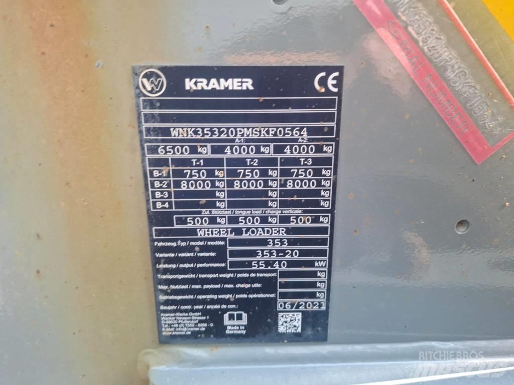 Kramer 5075 Gumikerekes homlokrakodók