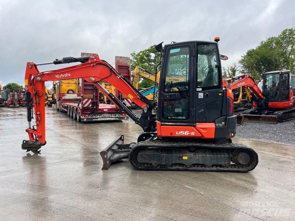 Kubota U 56-5 Mini kotrók < 7t