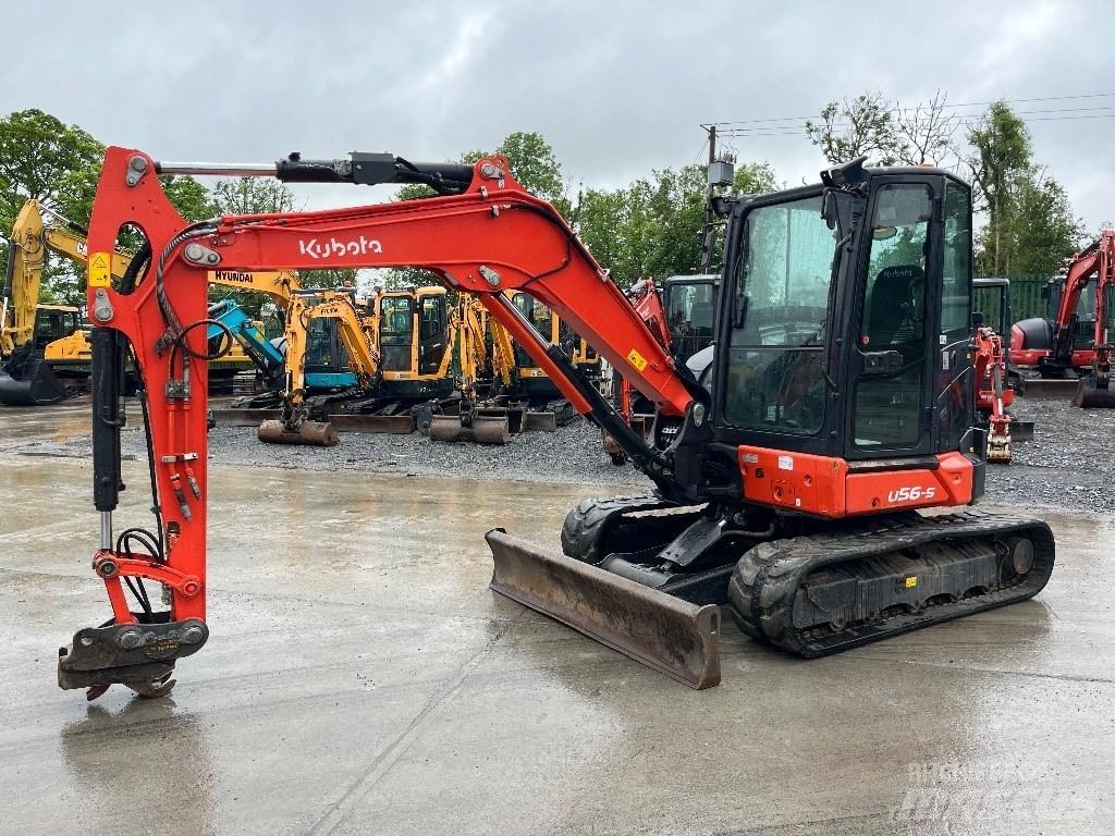 Kubota U 56-5 Mini kotrók < 7t