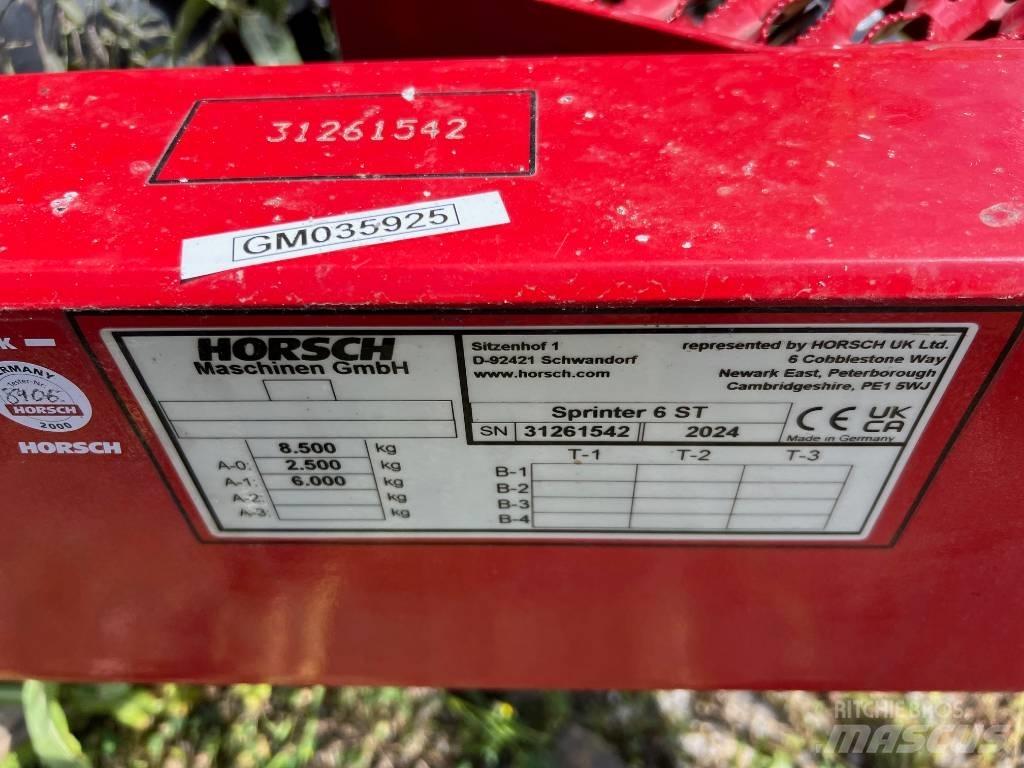 Horsch Sprinter 6ST Sorvetőgép