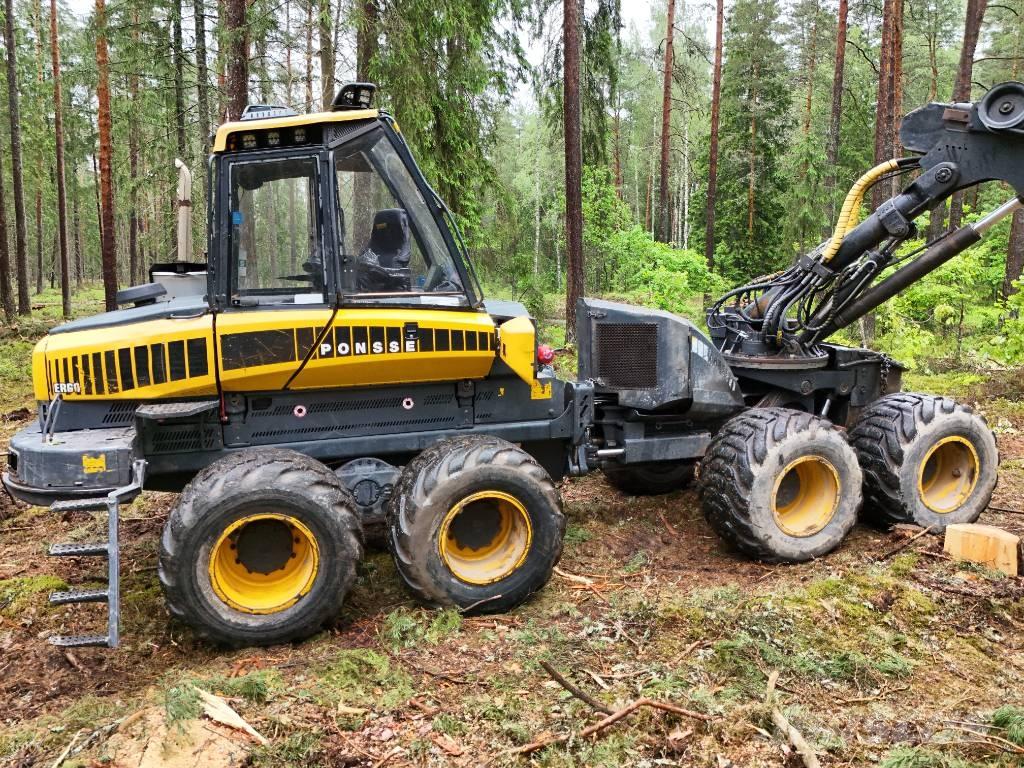 Ponsse Ergo 8W Betakarítók