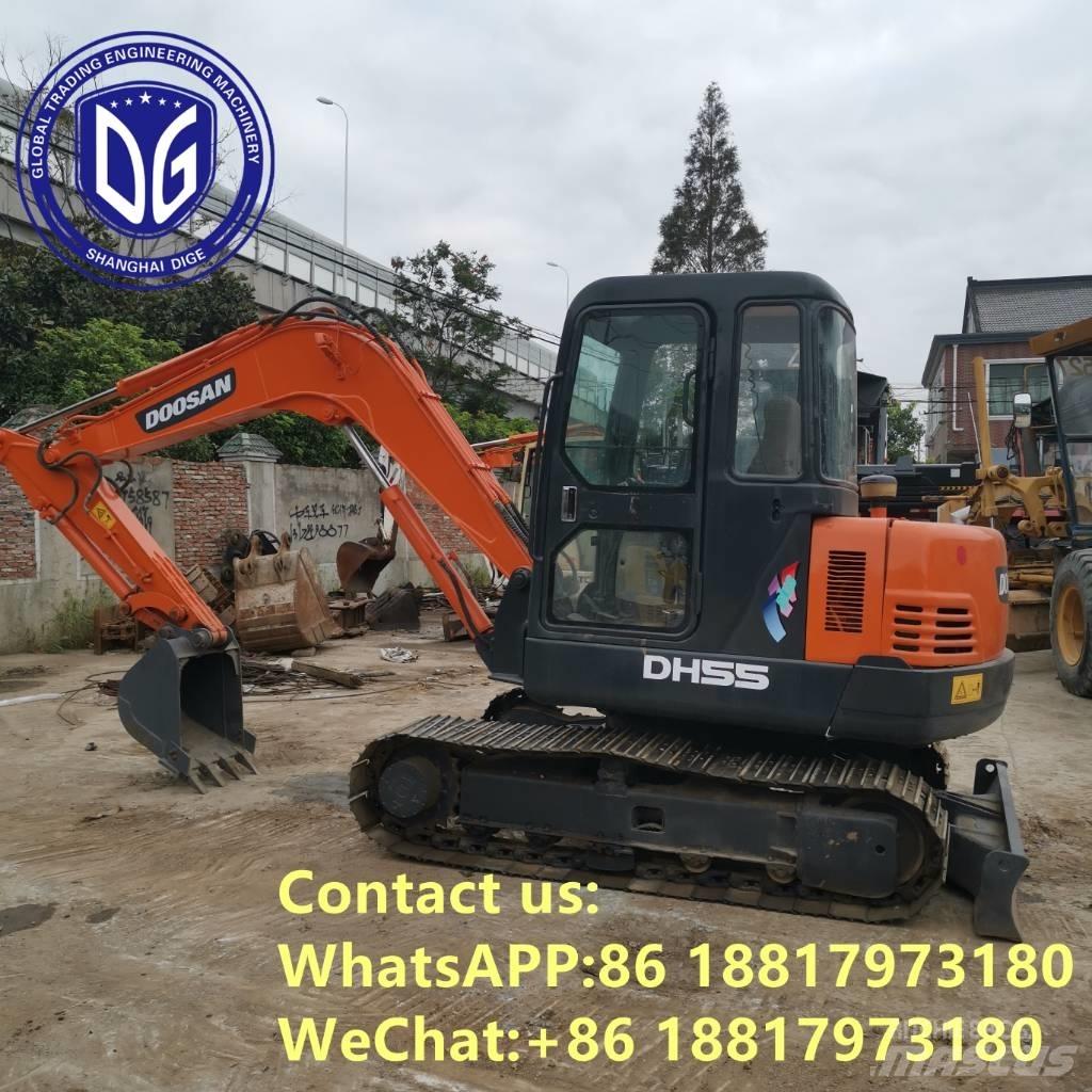 Doosan DH55 Mini kotrók < 7t
