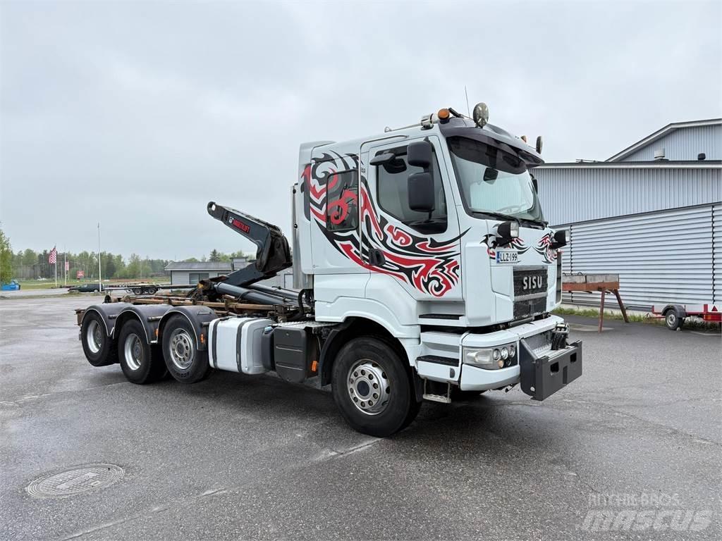 Sisu R500 E13M 8x4 Horgos rakodó teherautók