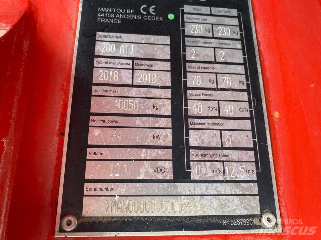 Manitou 200 ATJ Karos emelők
