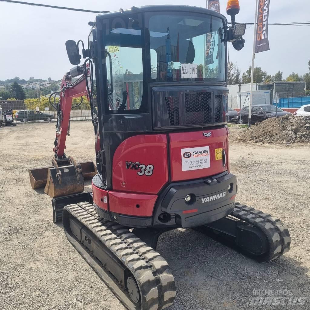 Yanmar VIO 38-6 Mini kotrók < 7t
