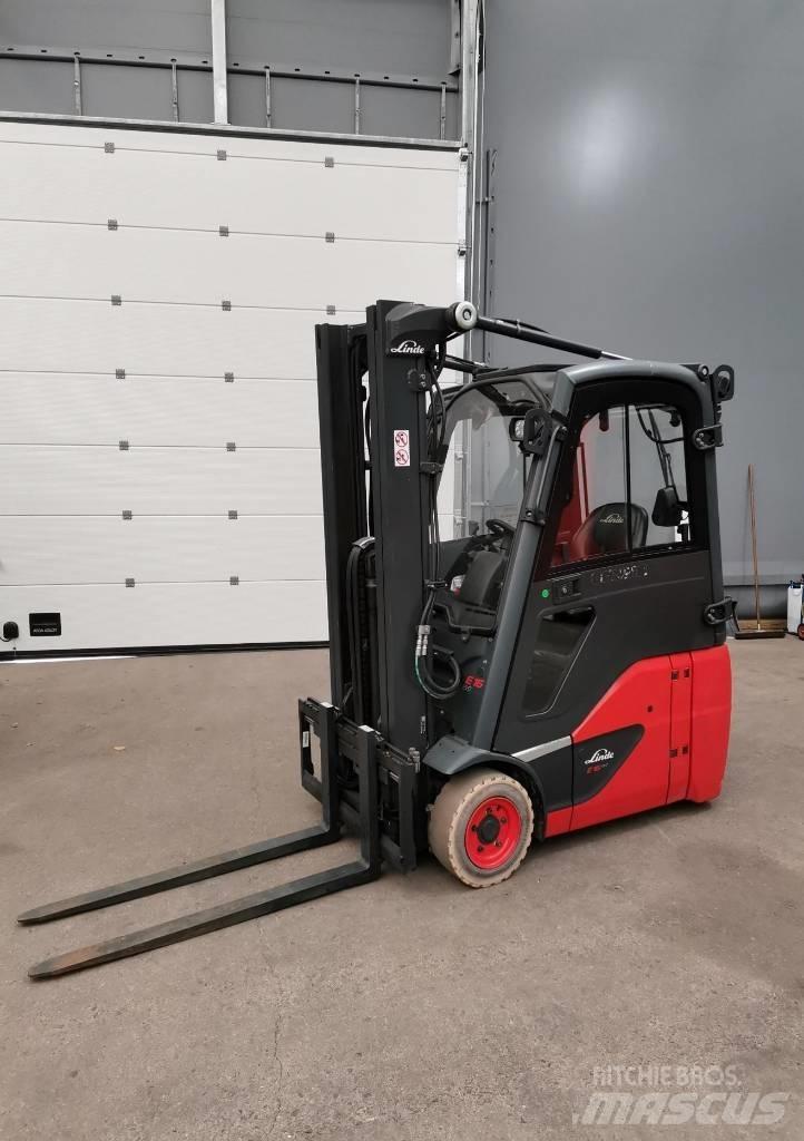 Linde E16C-02 Elektromos targoncák