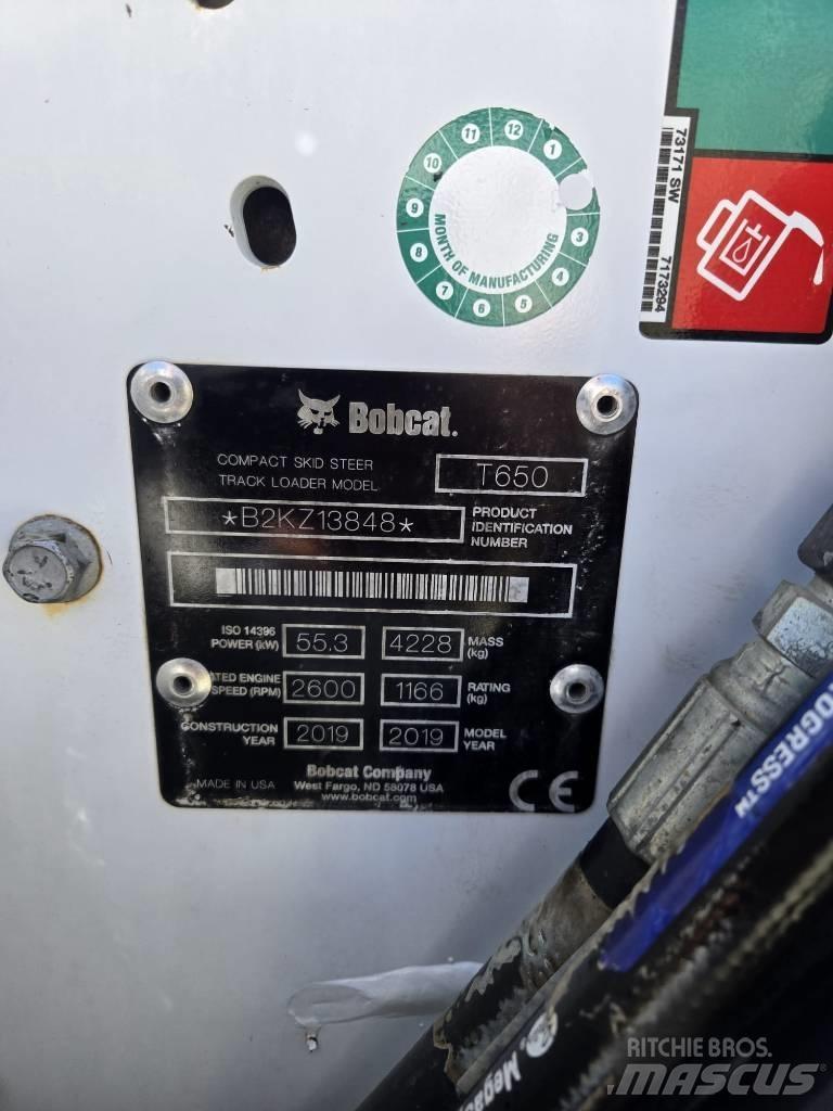 Bobcat T 650 Kompaktrakodók