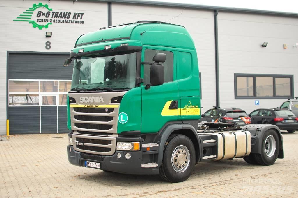 Scania G 450 Nyergesvontatók