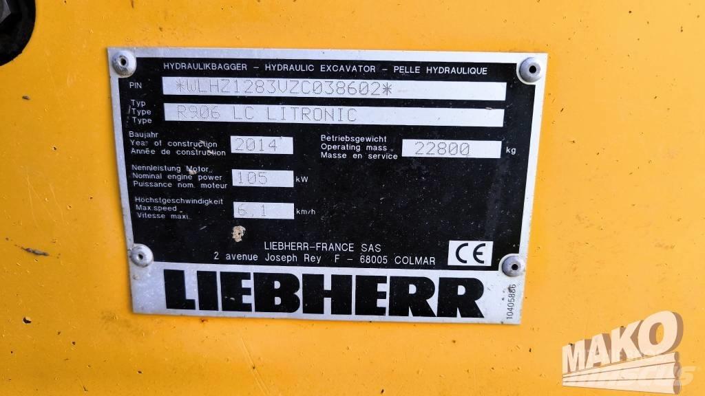 Liebherr R 906 LC Lánctalpas kotrók