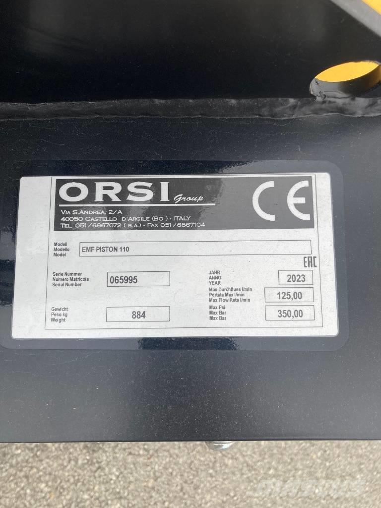 Orsi EMF PISTON 110 Erdészeti bozótirtó