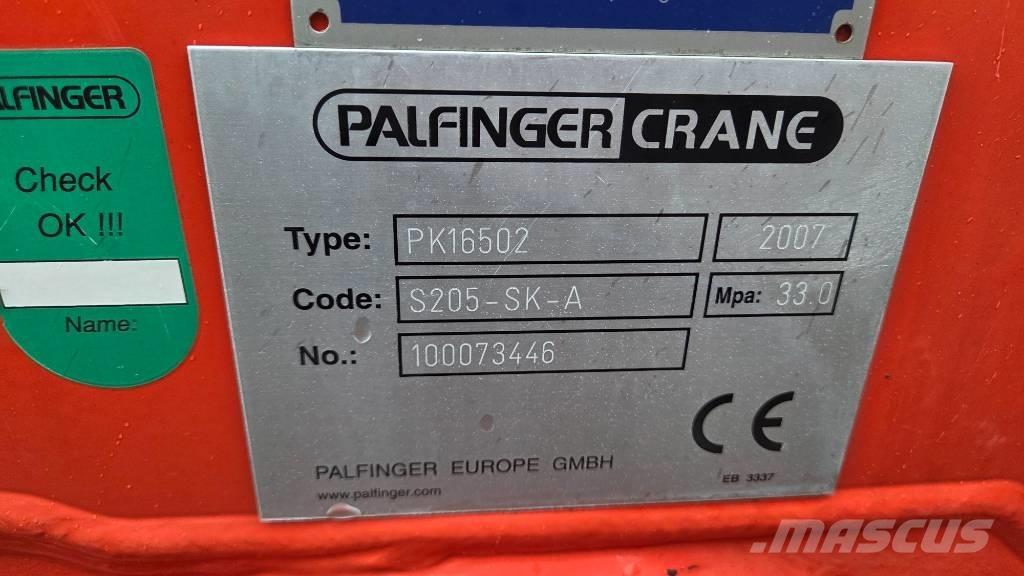 Palfinger PK 16502 Rakodó daruk