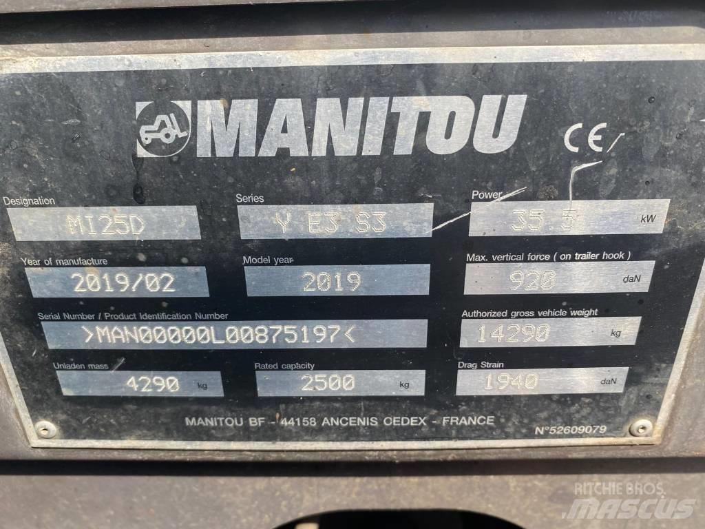 Manitou Mi25D Dízel targoncák