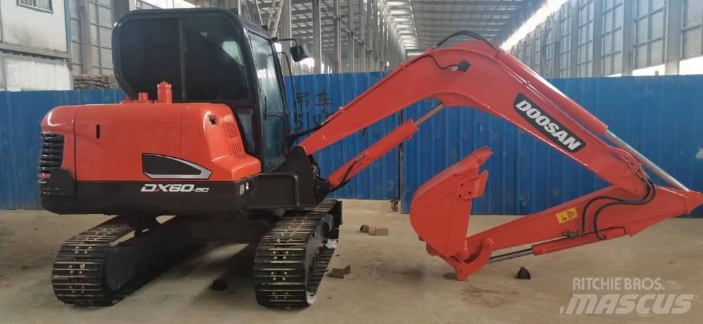 Doosan 60-9c Lánctalpas kotrók