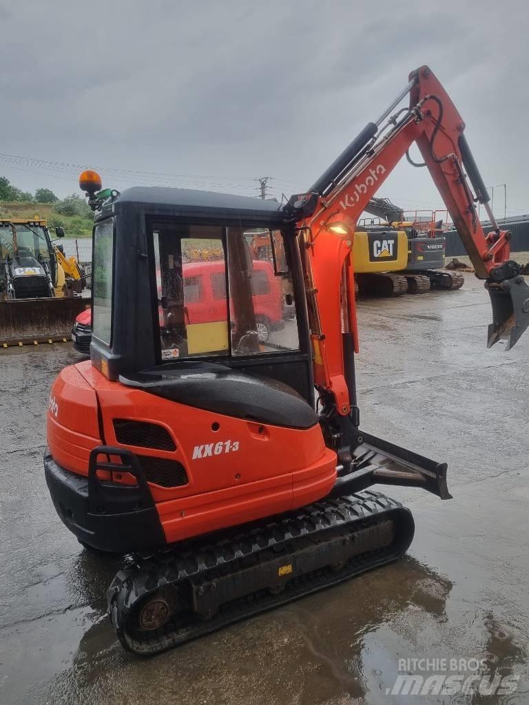 Kubota KX 61 Mini kotrók < 7t