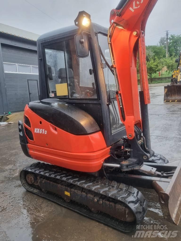 Kubota KX 61 Mini kotrók < 7t
