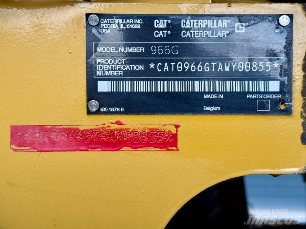 CAT 966 G Gumikerekes homlokrakodók