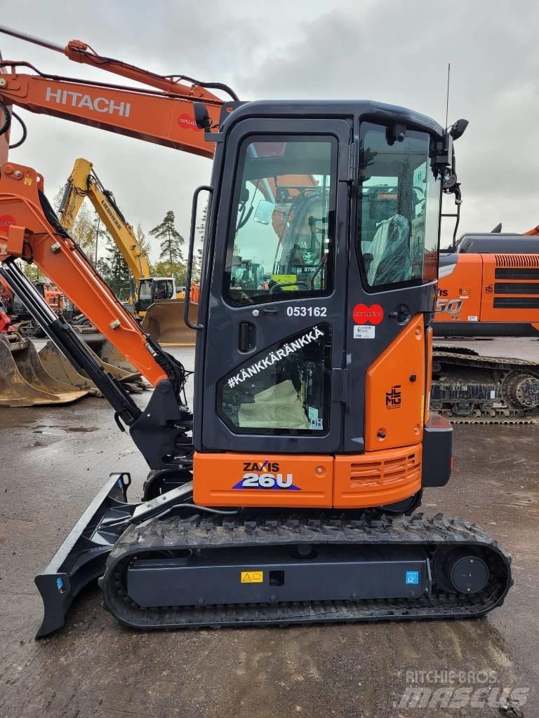 Hitachi ZX 26 U-6 Mini kotrók < 7t