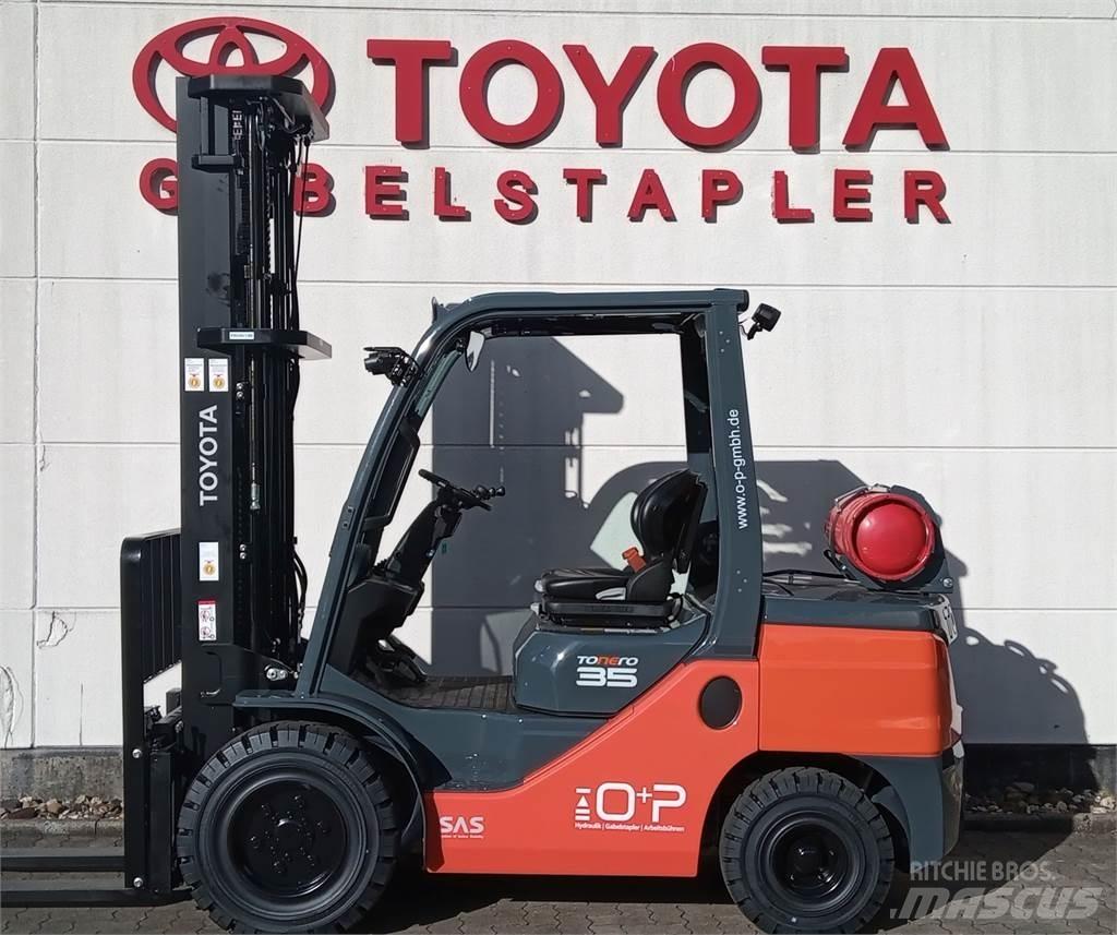 Toyota 02-8FGJF35 Gázüzemű targoncák