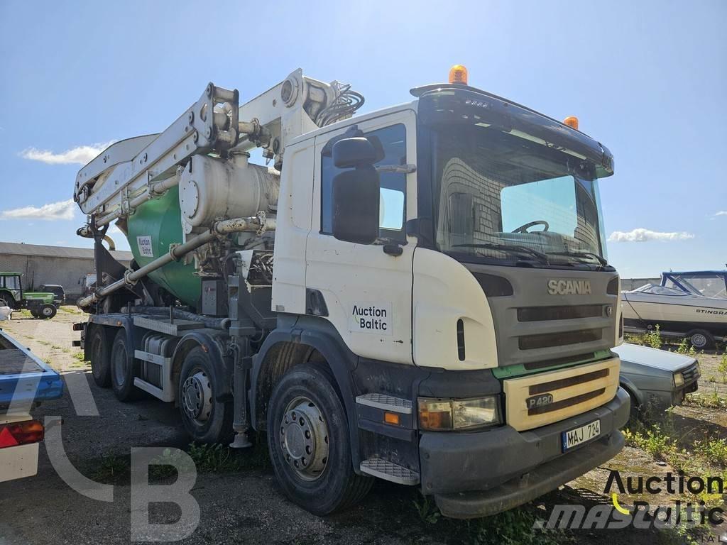 Scania P 420 Betonpumpák