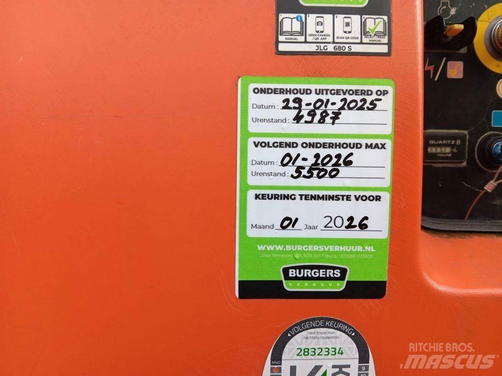 JLG 680S Teleszkópos emelők