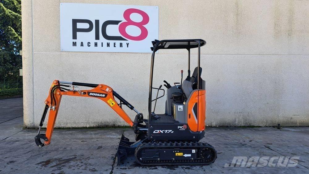 Develon DX 17 Z-7 Mini kotrók < 7t