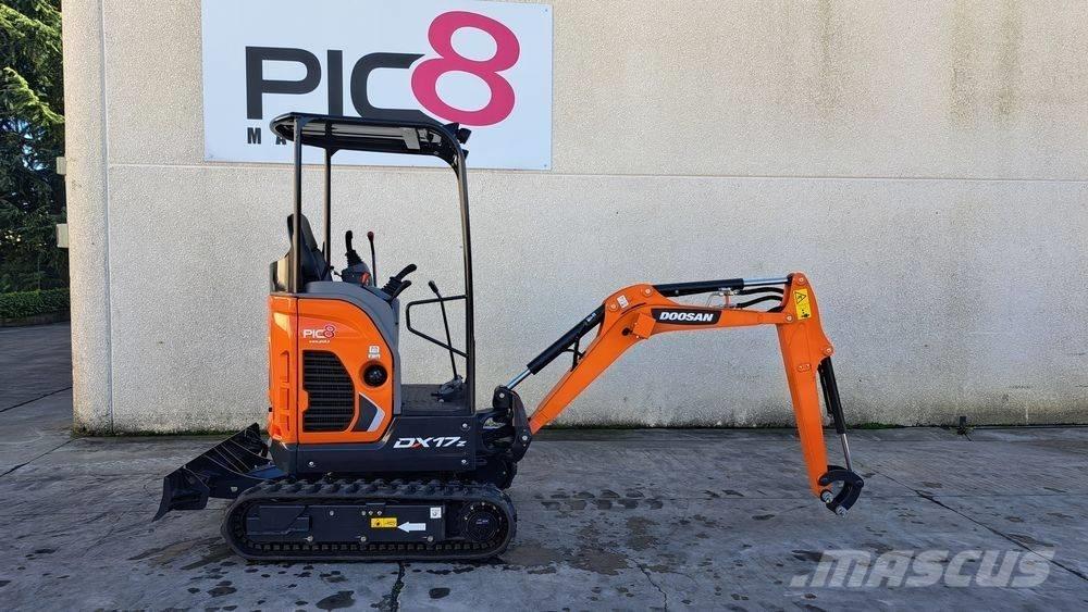Develon DX 17 Z-7 Mini kotrók < 7t