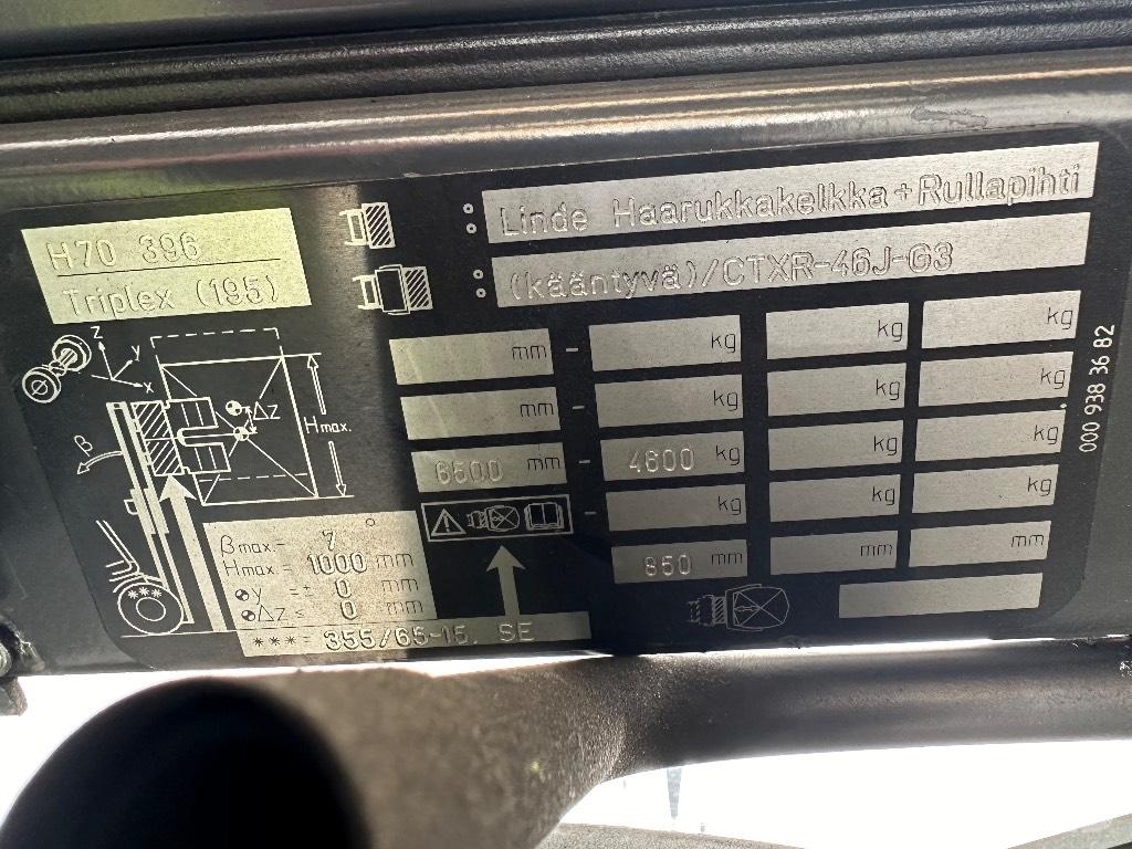 Linde H 70 D Dízel targoncák