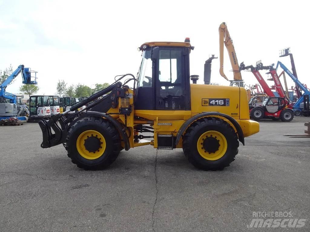JCB 416 Gumikerekes homlokrakodók