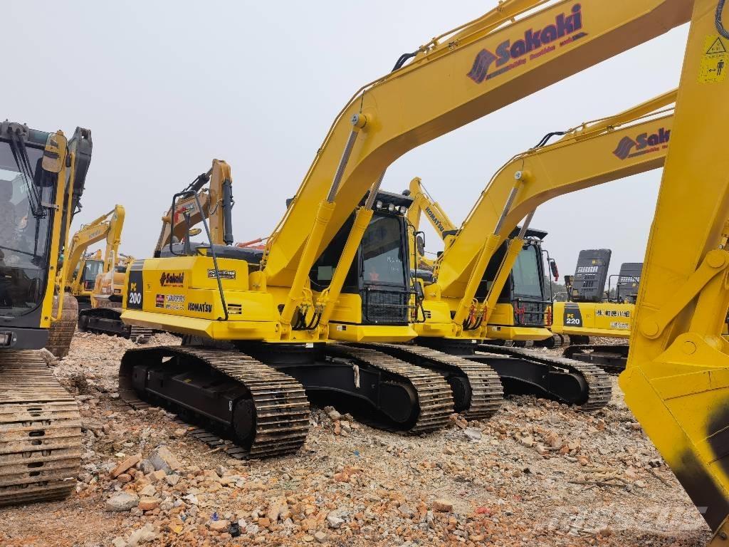 Komatsu pc200-8 Lánctalpas kotrók