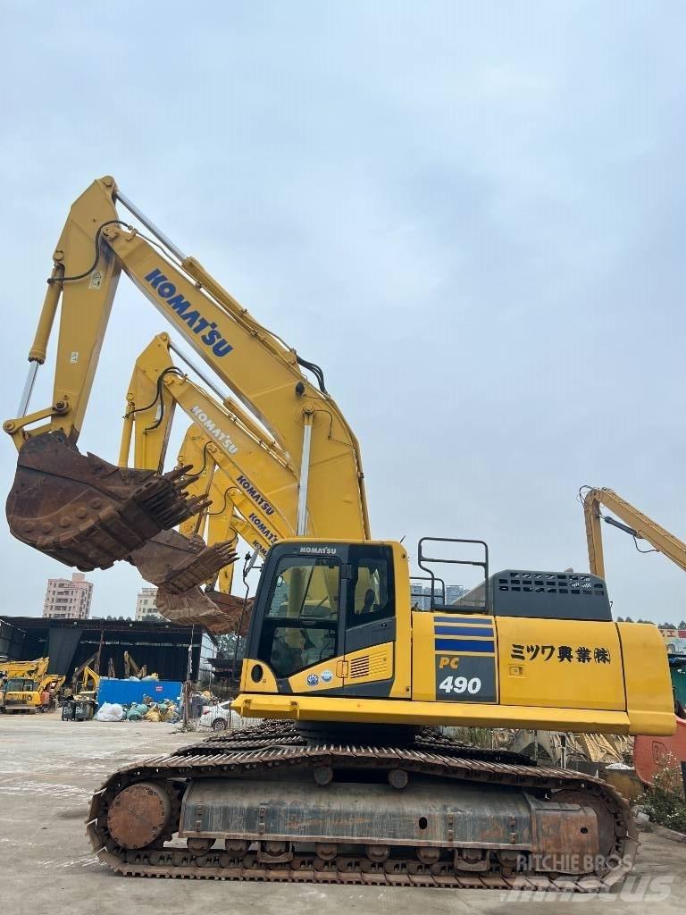 Komatsu PC 490 Lánctalpas kotrók
